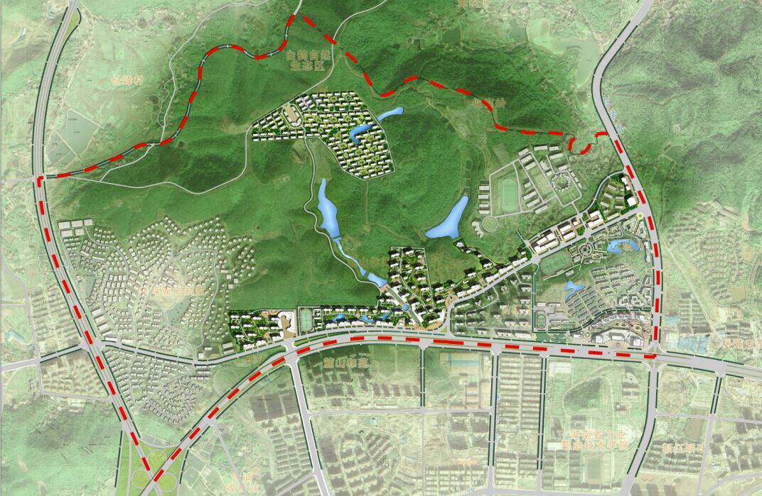 白鹤片仙窝岭周边建设用地控制研究