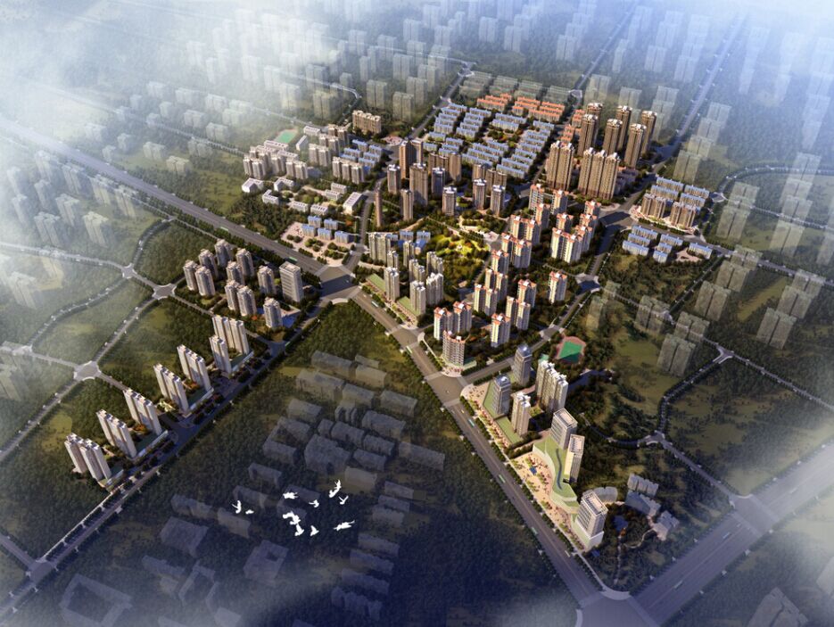 长沙望岳村、七里营社区城中村改造整治规划及城市设计